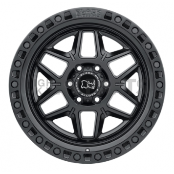 Black Rhino Wheel Kelso - 20 x 9 Gray With Black Lip And Bolts - 2090KLS005127G71-1