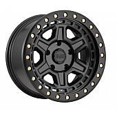 Black Rhino Wheel Reno - 20 x 9.5 Black With Brass Bolts - 2095REN-26140M12