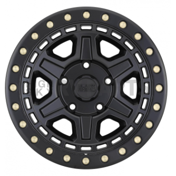 Black Rhino Wheel Reno - 18 x 9.5 Black With Brass Bolts - 1895REN126140M12-2