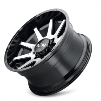 ION Wheels Series 143 - 20 x 10 Black With Natural Face - 143-2136BM-2