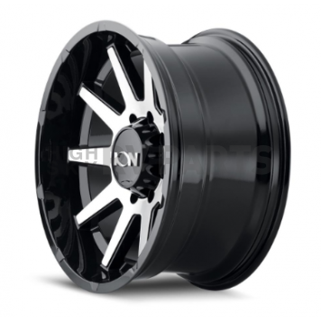 ION Wheels Series 143 - 18 x 9 Black With Natural Face - 143-8983BM-1