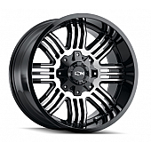 ION Wheels Series 144 - 20 x 9 Black With Natural Face - 144-2937B18