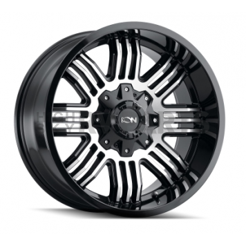 ION Wheels Series 144 - 20 x 9 Black With Natural Face - 144-2937B18