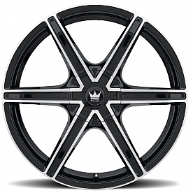 Mazzi Wheels Stilts 371 - 18 x 8&nbsp;Black With Natural Face - 371-8837B
