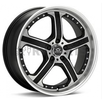 Lorenzo Wheels WL021 - 20 x 10 Black With Natural Face - WL02121012735