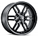 Ridler Wheels 609 Series - 22 x 9.5 Black - 609-22936MB30