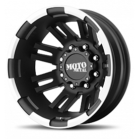American Racing Wheels MO963 - 16 x 6 Matte Black Machined - 6376089794