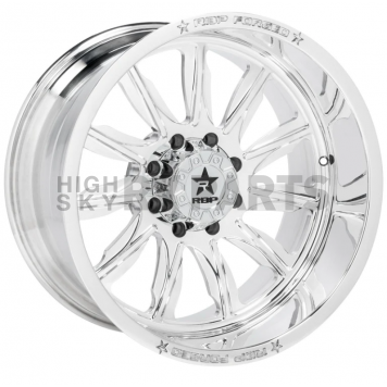 RBP Wheel 74QF Silencer - 22 x 12 Black With Natural Accents - 74QF-2212-63-44P