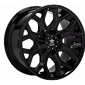 RBP Wheel 88R Tribute - 20 x 10&nbsp;Black - 88R-2010-70+10FB