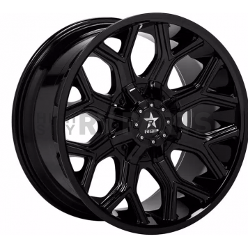 RBP Wheel 88R Tribute - 20 x 10 Black - 88R-2010-70+10FB