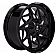 RBP Wheel 97R - 20 x 10 Black With Natural Accents - 97R-2010-70-00BG