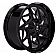 RBP Wheel 97R - 20 x 10 Black With Natural Accents - 97R-2010-70+10BG