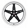 Weld Racing Wheels Ventura S104 - 20 x 9 Black With Natural Accents And Lip - S10409021P38