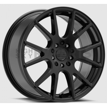 RaceLine Wheel 18 Diameter 40 Offset Aluminum Black Single