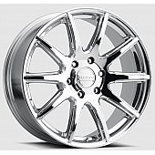 RaceLine Wheel 18 Diameter 35 Offset Aluminum Silver Single