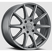 RaceLine Wheel 18 Diameter 35 Offset Aluminum Gun Metal Single