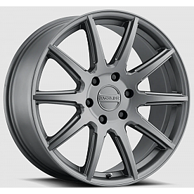 RaceLine Wheel 20 Diameter 35 Offset Aluminum Gun Metal Single