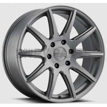RaceLine Wheel 22 Diameter 35 Offset Aluminum Gun Metal Single