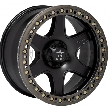 RBP Wheel 50R Cobra 17 x 9 Black - 50R-1790-86-12BZ-D