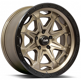 DV8 Offroad Wheels 886 Sim Beadlock 17 x 9 Matte Bronze - 886A-7907312