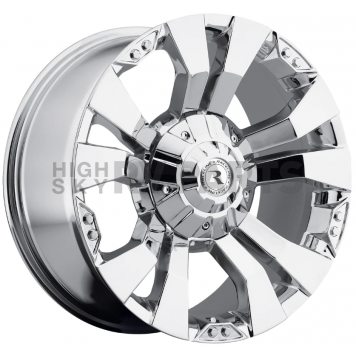 RaceLine Wheel 20 Diameter 20 Offset Aluminum Silver Single