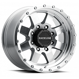 RaceLine Wheel 935MC Defender 17 x 9&nbsp;Black With Natural Face - 935MC-79065-00