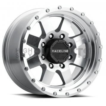RaceLine Wheel 935MC Defender 17 x 9&nbsp;Black With Natural Face - 935MC-79065-00