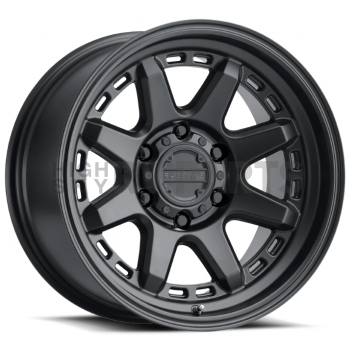 RaceLine Wheel 17 Diameter 18 Offset Aluminum Black Single