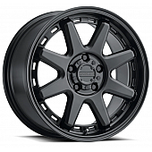 RaceLine Wheel 18 Diameter 18 Offset Aluminum Black Single