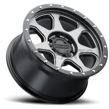 RaceLine Wheel 17 Diameter 0 Offset Aluminum Gun Metal Single-1