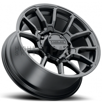 RaceLine Wheel 17 Diameter 18 Offset Aluminum Black Single-1