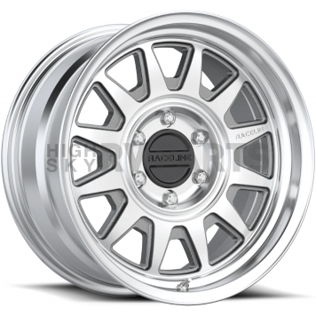 RaceLine Wheel 952MC Aero 17 x 8.5&nbsp;Black With Natural Face - 952MC-78560-00