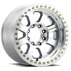 RaceLine Wheel 20 Inch Diameter 12 Offset Aluminum Single