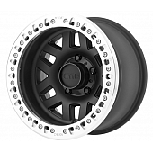 KMC Wheel XD229 Machete Crawls 17 x 9 Black With Natural Reinforcing Ring - KM22979060738N
