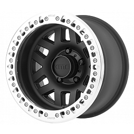 KMC Wheel XD229 Machete Crawls 17 x 9 Black With Natural Reinforcing Ring - KM22979060738N