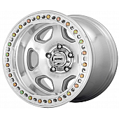 KMC Wheel 17 Inch Diameter - 38 Offset Aluminum Natural Single - KM23379050538N