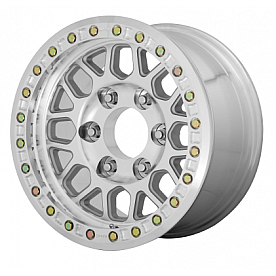 KMC Wheel 17 Inch Diameter 0 Offset Aluminum Natural Single - KM23478560500