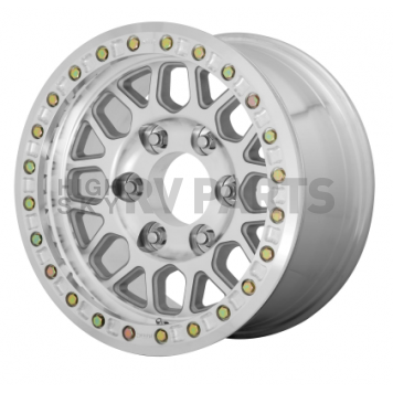 KMC Wheel 17 Inch Diameter 0 Offset Aluminum Natural Single - KM23478563500