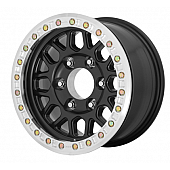 KMC Wheel 17 Inch Diameter 0 Offset Aluminum Black Single - KM23478563700
