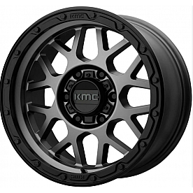 KMC Wheel 20 Diameter 18 Offset Aluminum Gray Single - KM53529058418