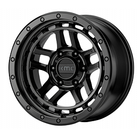 KMC Wheel 18 Diameter 0 Offset Aluminum Black Single - KM54088563700