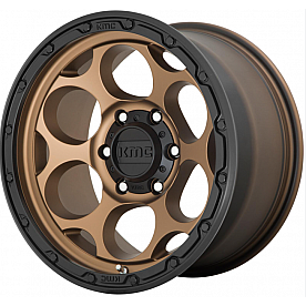 KMC Wheel 20 Diameter 0 Offset Aluminum Bronze Single - KM54129063600