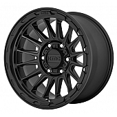 KMC Wheel 18 Diameter 18 Offset Aluminum Black Single - KM54289063718