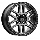 KMC Wheel 20 Diameter 18 Offset Aluminum Black Single - KM54429068418