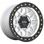 KMC Wheel KM549 - 20 x 9 Natural With Black Lip - KM54929068500
