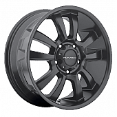 KMC Wheel 24 Diameter 30 Offset Aluminum Black Single - KM67324962730