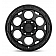 KMC Wheel 17 Inch Diameter 18 Offset Aluminum Black Single - KM54178568718