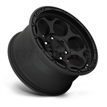 KMC Wheel 17 Inch Diameter 18 Offset Aluminum Black Single - KM54178568718-1