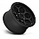 KMC Wheel 17 Inch Diameter 18 Offset Aluminum Black Single - KM54178568718