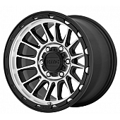 KMC Wheel 18 Diameter 18 Offset Aluminum Black Single - KM54289068518
